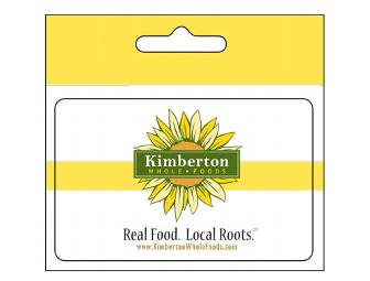 $50 Gift Card to Kimberton Whole Foods