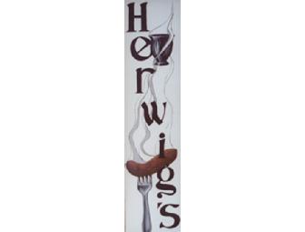 Herwigs Austrian Bistro ~ $25 Gift Certificate