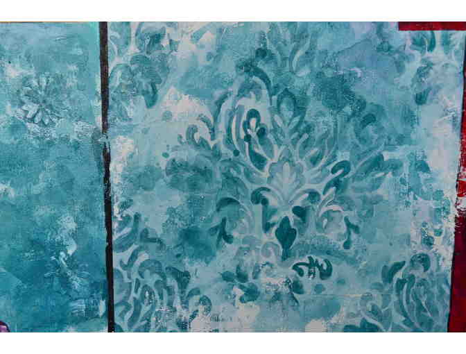 Art piece 'while I was eating' by artist Joann Cappon