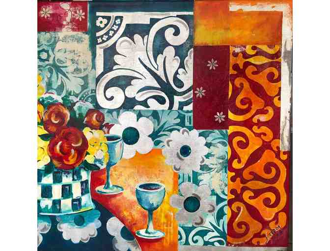 2 paintings by artist Joann Cappon