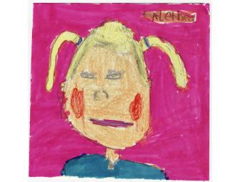 Self-portraits by Mrs. Tam's Second Grade Class