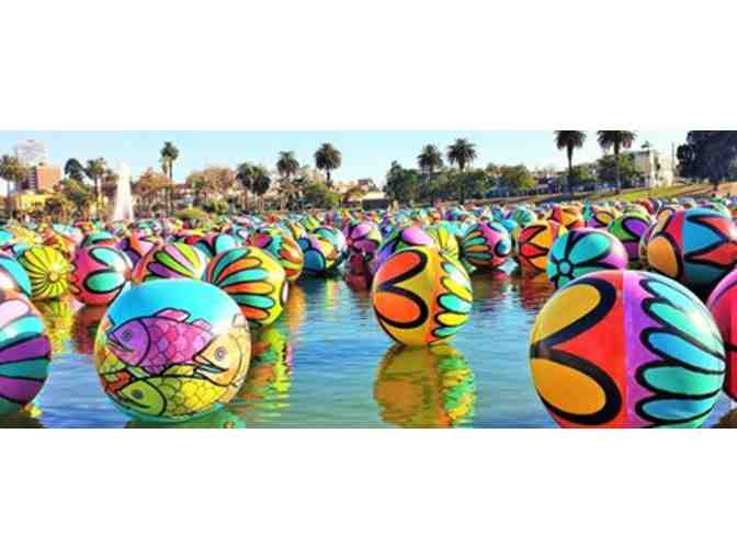 The Spheres at MacArthur Park Portraits of Hope Geometric