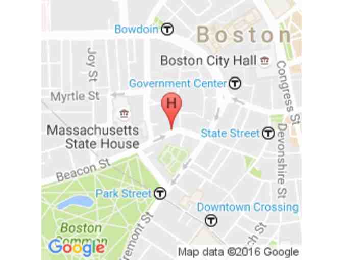 Boston Getaway Package - XV Beacon, Odyssey Cruises, State Street Provisions