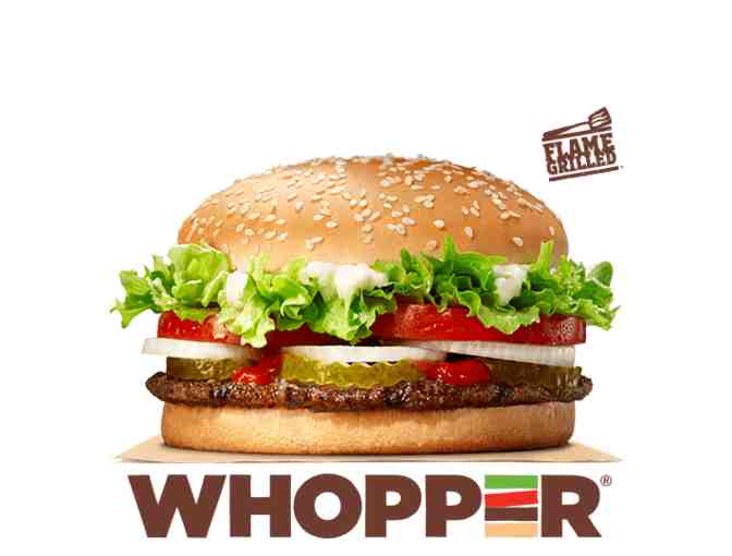 Burger King - 3 Coupons for 1 Whopper Sandwich
