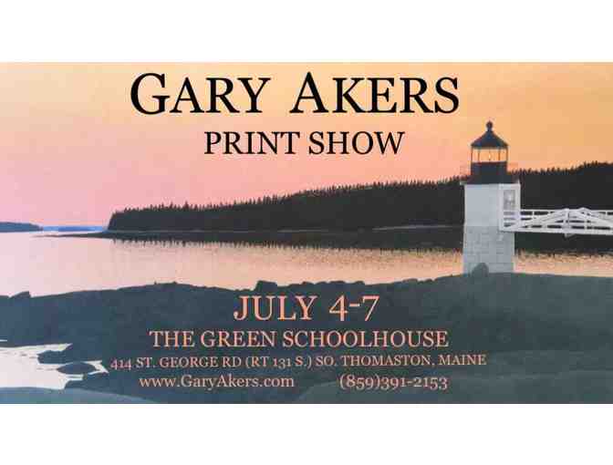 Book Signed by Author Gary Akers - 'Memories of Maine'