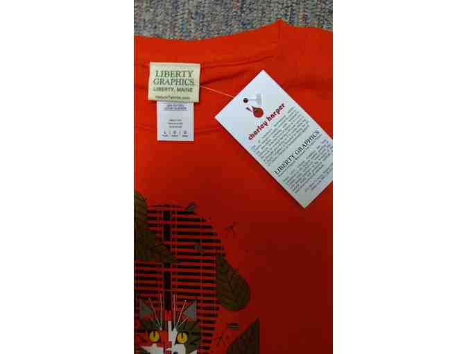T-Shirt from Liberty Graphics - Youth Size Large - Orange