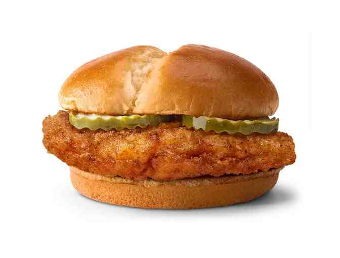 McDonald's Spicy, Deluxe or Crispy Chicken Sandwich - 4 Gift Cards #2