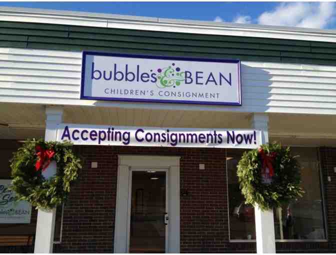 Bubbles and Bean Child's Consignment - $50 Gift Certificate