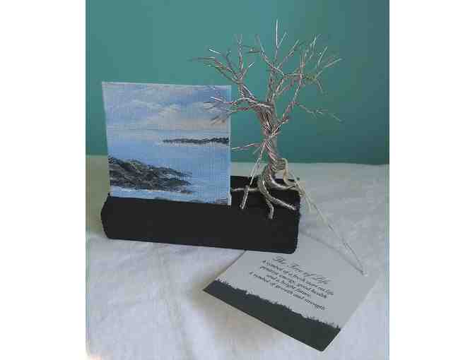 Tree of Life Sculpture and Miniature Painting