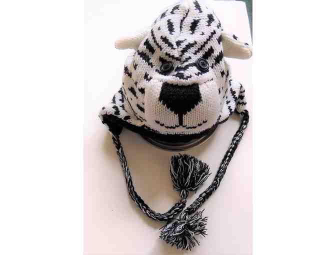 Hat - Dog - Black and White - Buy Now - Photo 1