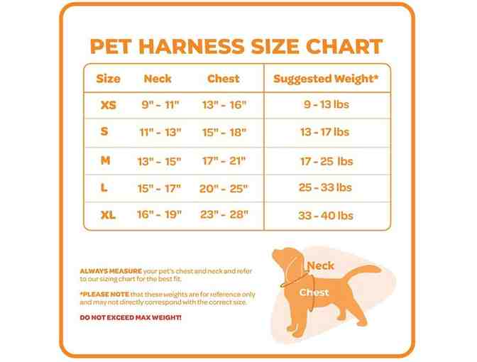 Dog Harness - Voyager - Size XL for dogs 33-40 pounds
