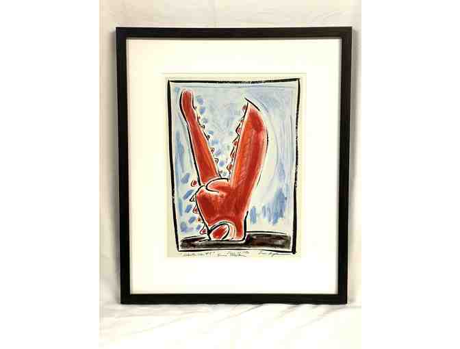 Eric Hopkins Print - Claws - Signed - Framed