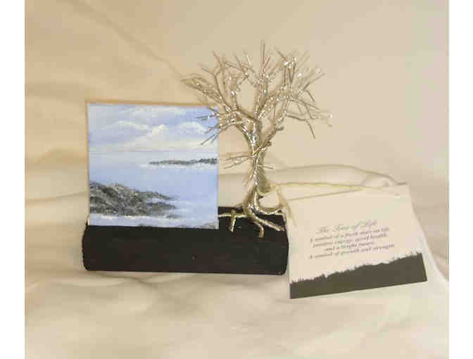 Tree of Life Sculpture and Miniature Painting