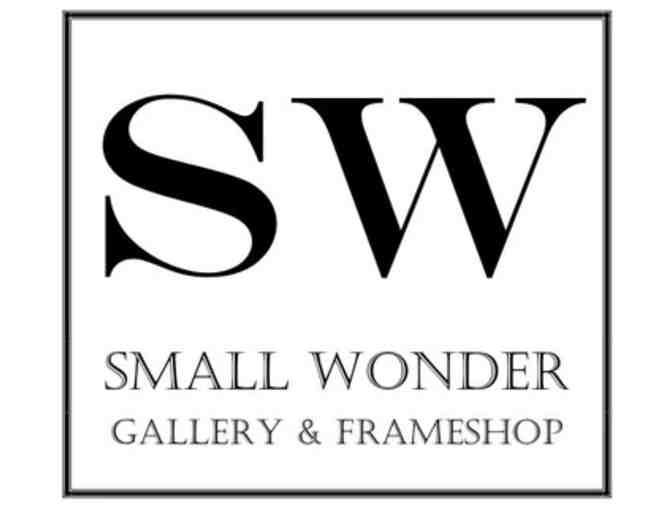 Small Wonder Gallery and Frameshop $75 Gift Certificate #1