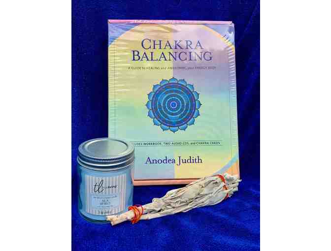 Chakra Tutorial Set w/ Sage and Candle - Photo 1