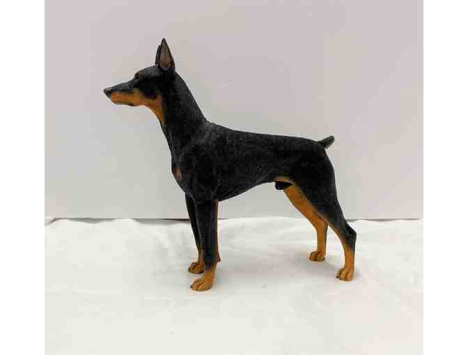 Doberman Pinscher Dog Figurine