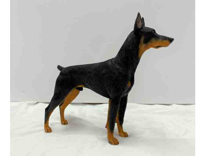 Doberman Pinscher Dog Figurine