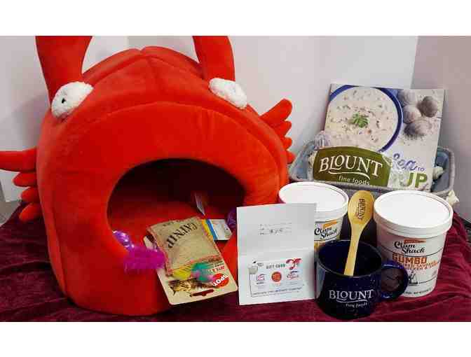 Sleeps (and Eats) with the Fishes! Cat Bed and Gift Card