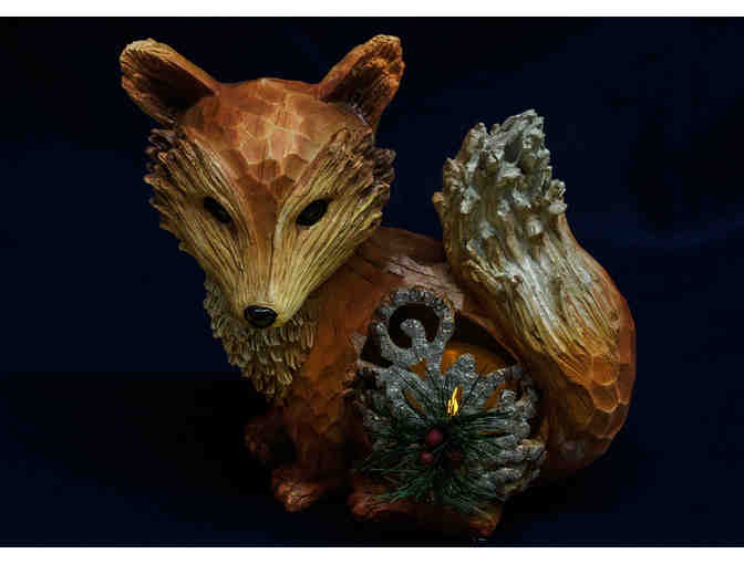 Sunflower and Fox Fun! Purrfect to Accent Your Table!