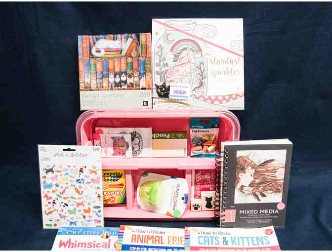 Black Cat Basket - 'Artist'