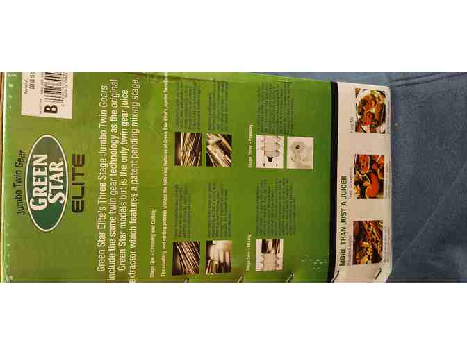 Maximize Your Nutrition! Green Star Jumbo Twingear Elite Juice Extractor