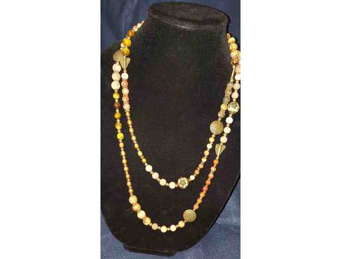 Marilyn Nash Designs One of a Kind Beaded Necklace