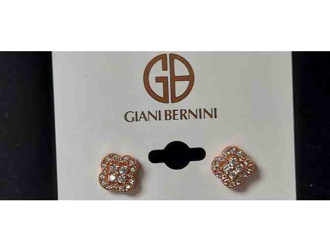 Giani Bernini Cubic Zirconia Sterling Silver Necklace and Earrings Set