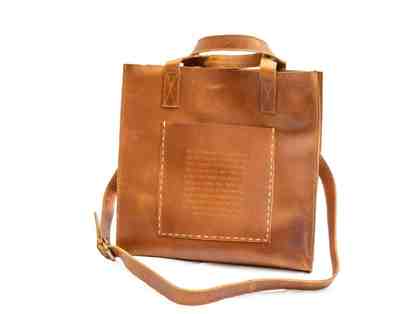 Sugar Boo and Co Sable Leather Tote