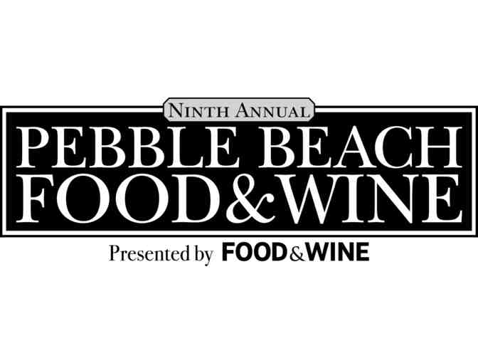 Ninth Annual Pebble Beach Food & Wine Badges