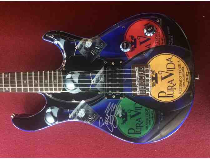 Signed Billy Gibbons Pura Vida Guitar