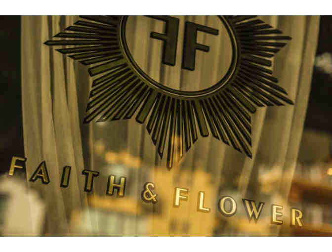 Custom Dining Experience at Faith & Flower