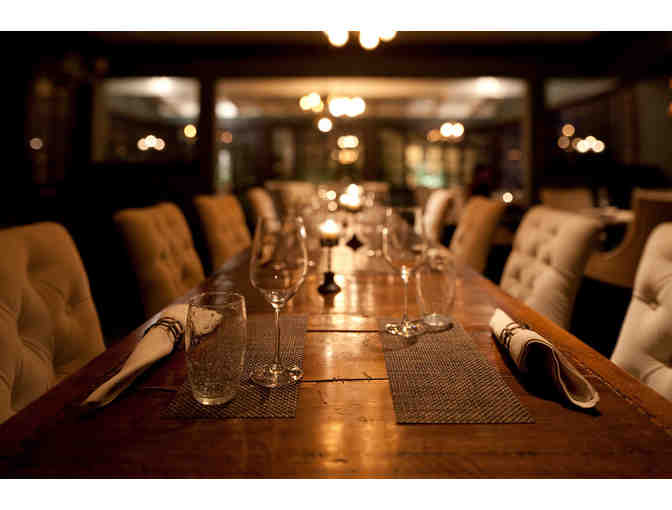 Custom Dining Experience at Restaurant 1833