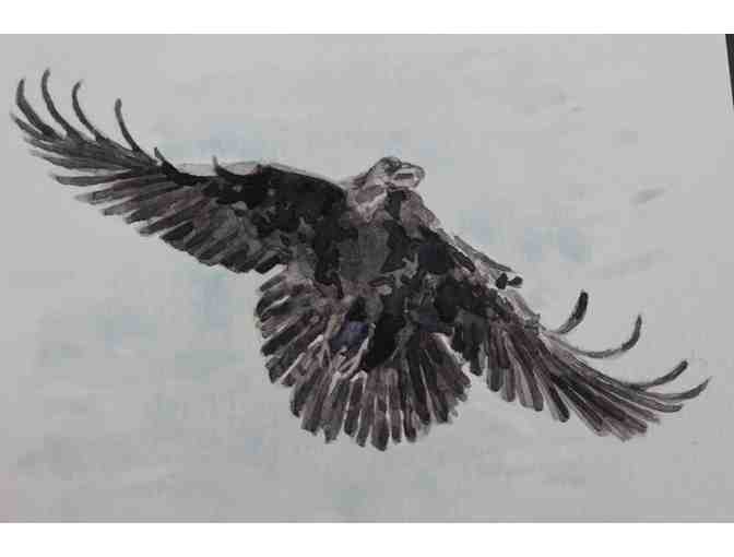 'Flying Raven' - Prison Art