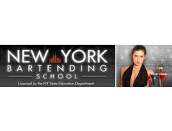 1New York Bartending School Course and Premium Bartending kit