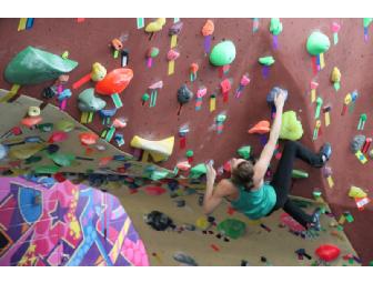 Brooklyn Boulders 'Live the Ropes' Unlimited Rock Climbing & Yoga Package for 2