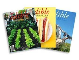 Edible Magazine & Green Mountain Organic Breakfast Gift set Foodie pack