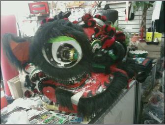 Professional Chinese New Year Lion Dance Costume
