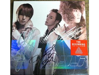 K-Pop Sensation JYJ Band Autographed CD 'The Beginning'