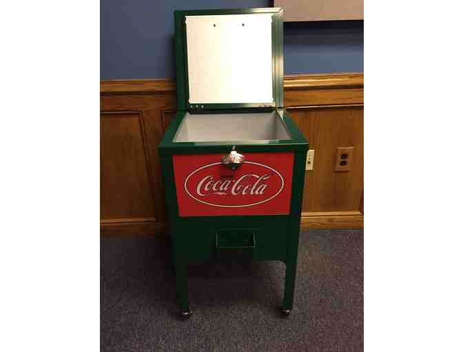 Retro Coca-Cola Ice Box