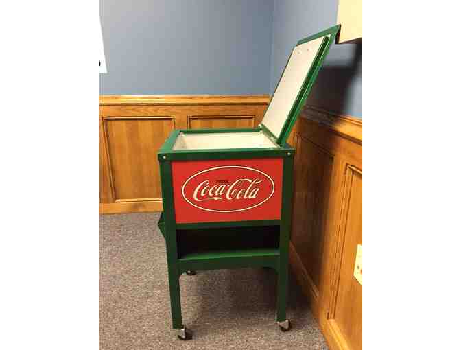 Retro Coca-Cola Ice Box