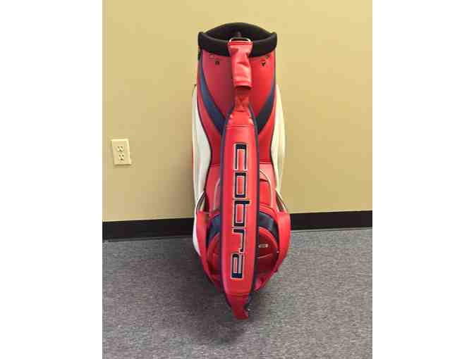 Limited Edition Rickie Fowler USA Autographed Tour Bag