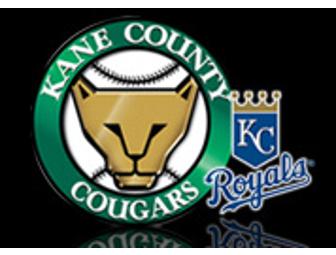 Four Tickets to Kane County Cougars Baseball Home Game