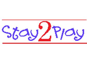 One private birthday party at Stay 2 Play