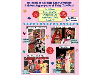 Four Tickets to Chicago Kids Company-Theatre for Children