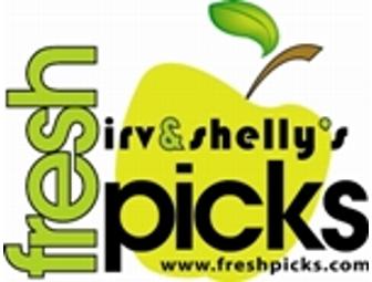 Irv & Shelly's Fresh Picks Gift Certificate