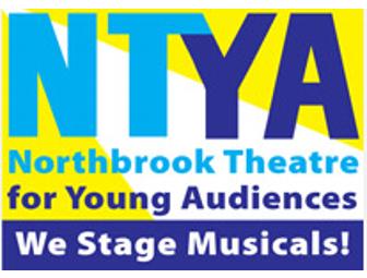 Two Admission Tickets to the Northbrook Theatre for Young Audiences