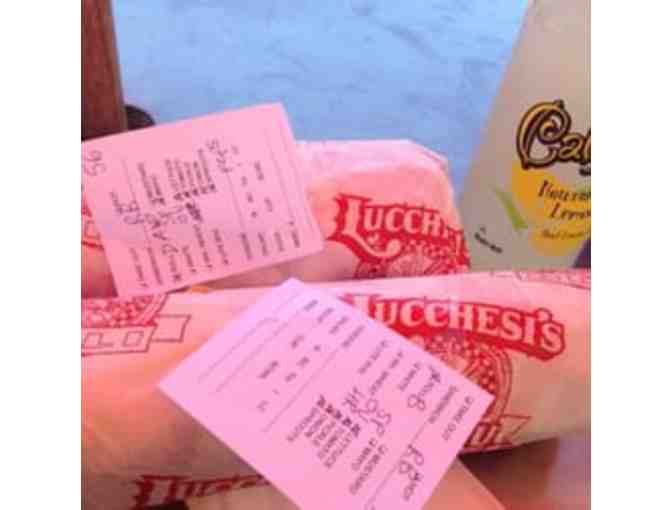 Grab lunch at Lucchesi's Deli!