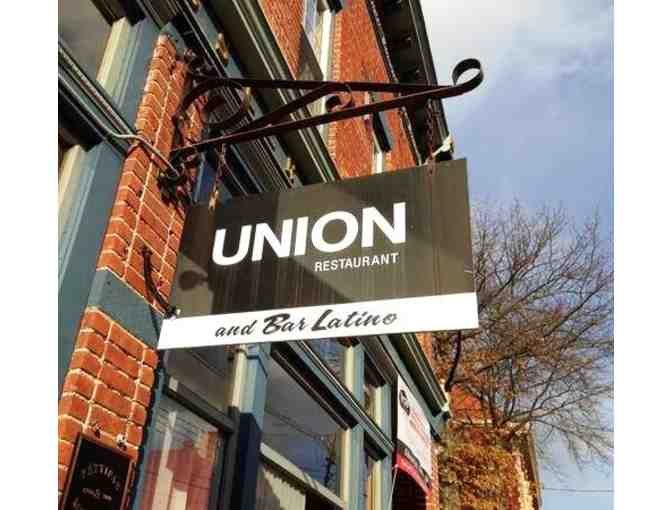 Union Restaurant $50 Gift Certificate