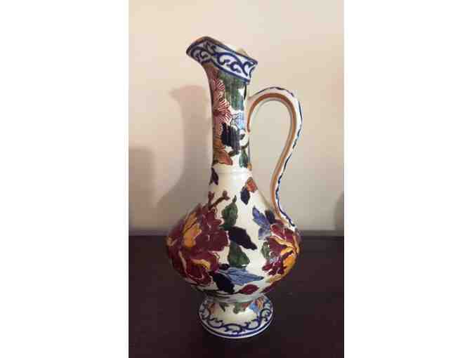 Collectible Gien Pottery Pitcher