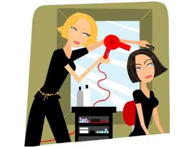 Hair Consult, Cut, and Blow Dry at Karen's Studio in Stony Point